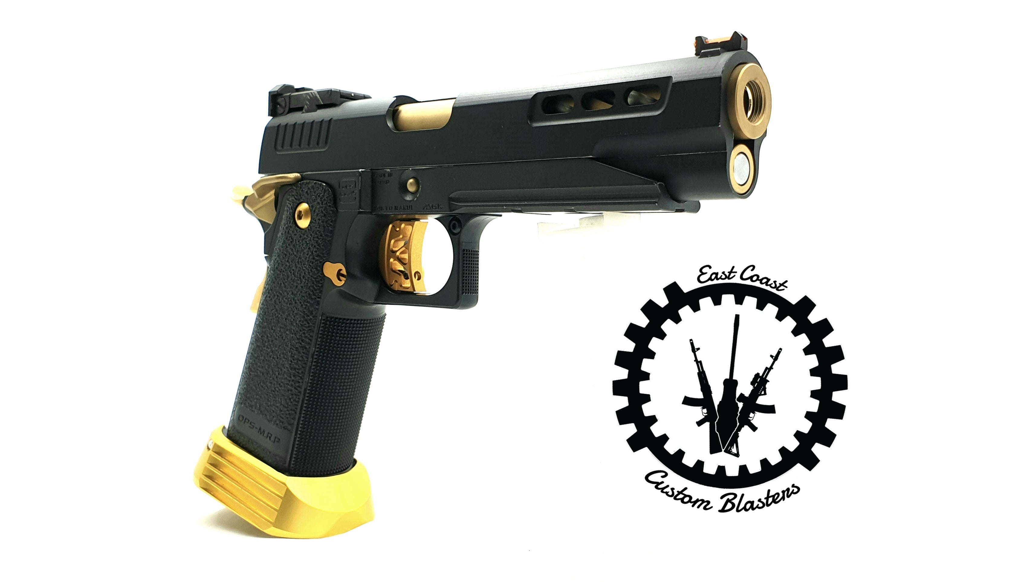 Tm Hi Capa 51 Gold Match Gbb Gel Blaster East Coast Custom Blasters Pty Ltd 